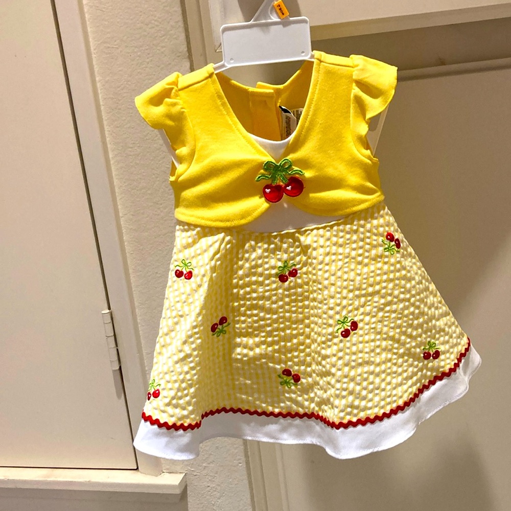 NWT PRICE REDUCED - Youngland baby girl dress with matching panties